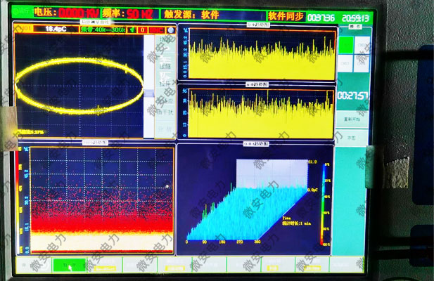 局部放電過程圖譜