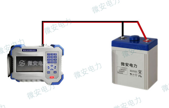 蓄電池測(cè)試接線(xiàn)方法