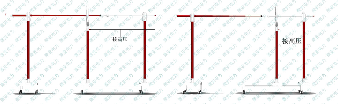 驗(yàn)電器同干擾的電場影響接線