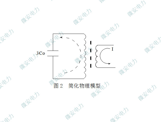 電容電流PT開口三角測試簡化原理圖