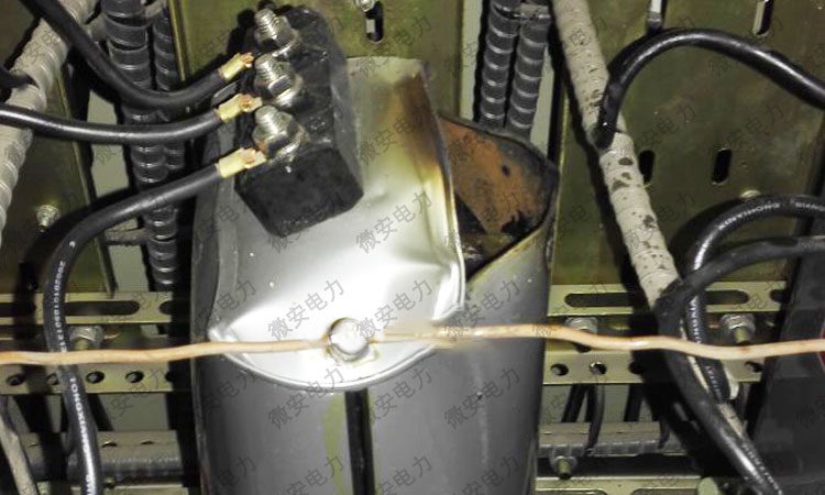 鼓包的低壓補償并聯(lián)電容器