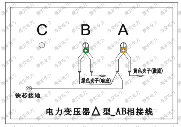電力變壓器Δ_AB試驗(yàn)接線(xiàn)
