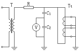 電流互感器耐壓試驗接線圖