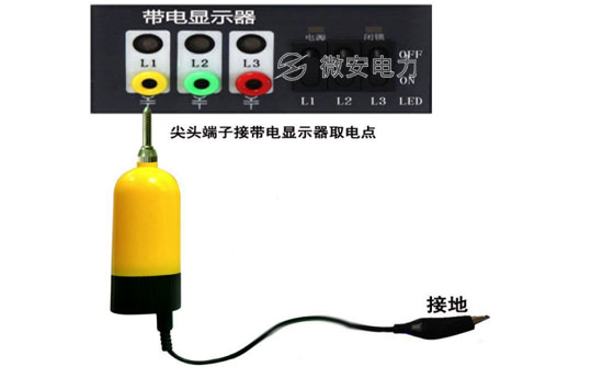 開關(guān)柜帶電顯示器低壓核相 開關(guān)柜帶電顯示器低壓核相