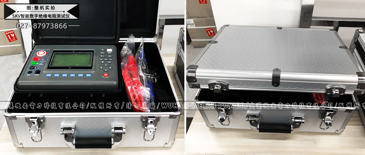 5kV智能數(shù)字絕緣電阻測(cè)試儀整機(jī)實(shí)拍