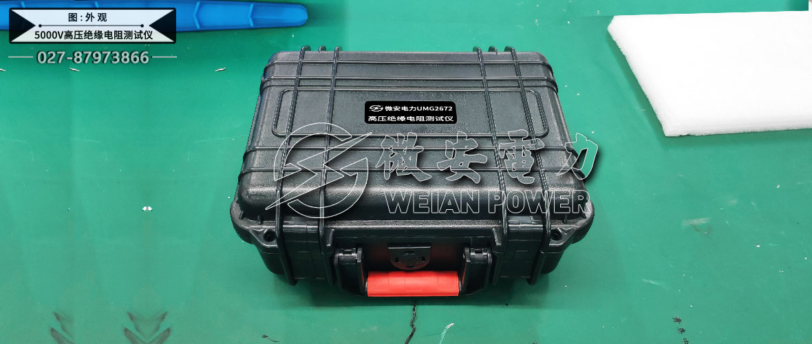 5000V高壓絕緣電阻測試儀外觀