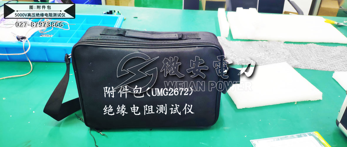 5000V高壓絕緣電阻測試儀附件包