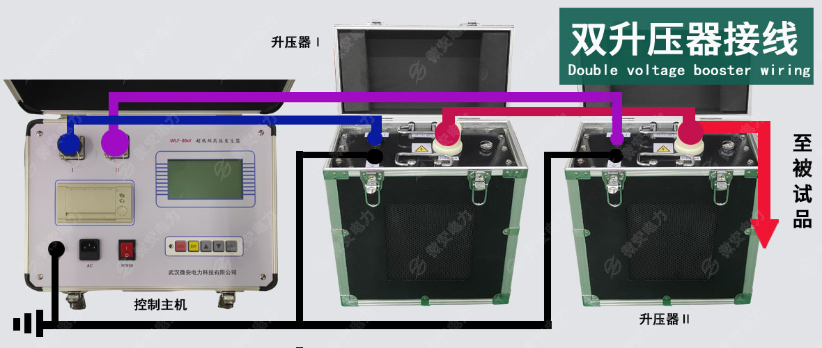 UVLF超低頻高壓發(fā)生器串聯(lián)接線