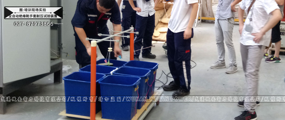 全自動絕緣靴手套耐壓試驗裝置培訓(xùn)現(xiàn)場實拍