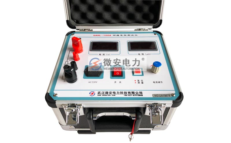100A回路電阻測試儀正面